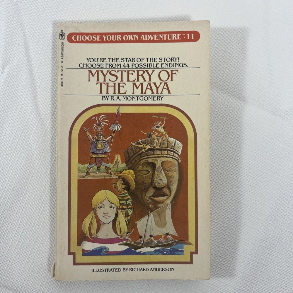 Choose Your Own Adventure - Mystery of the Maya - Packard - 1981
